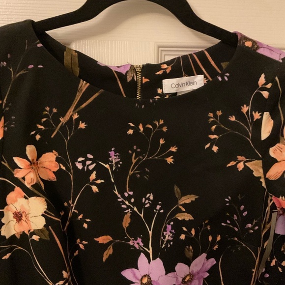 Floral Calvin Klein Dress size 4 - Picture 5 of 10